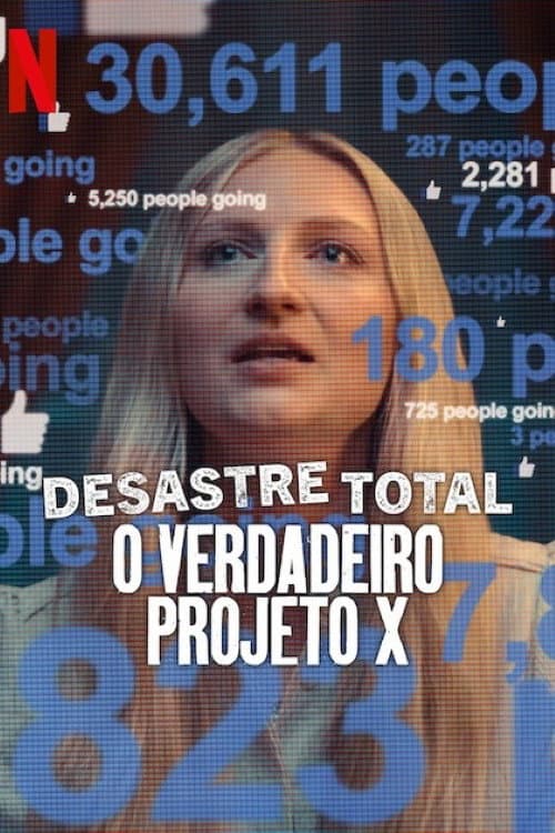 Pôster de Desastre Total: O Verdadeiro Projeto X