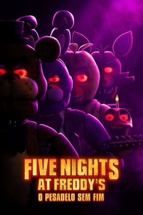 Pôster de Five Nights at Freddy's - O Pesadelo Sem Fim