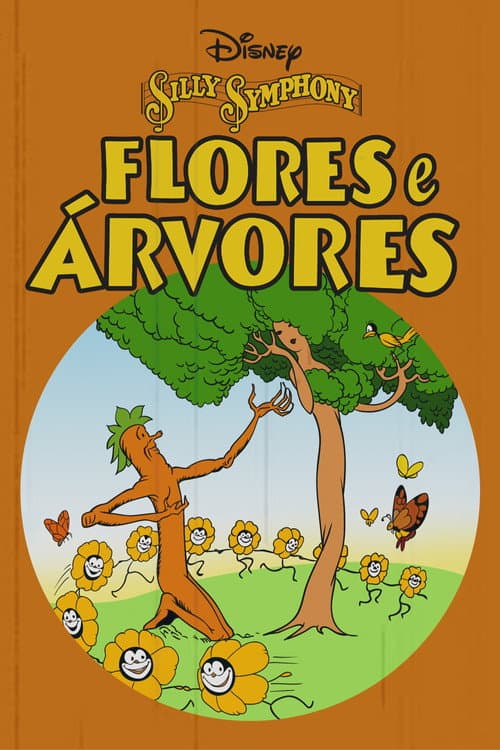 Pôster de Flores e Árvores