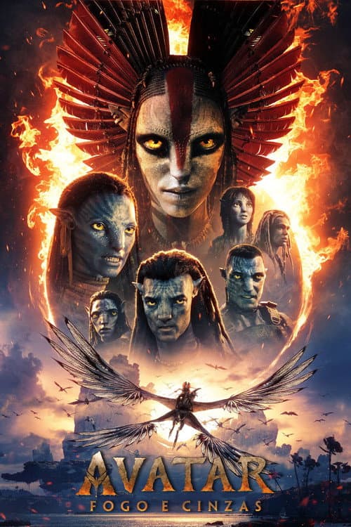 Pôster de Avatar: Fogo e Cinzas