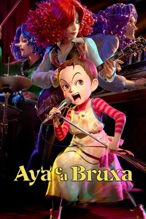 Pôster de Aya e a Bruxa