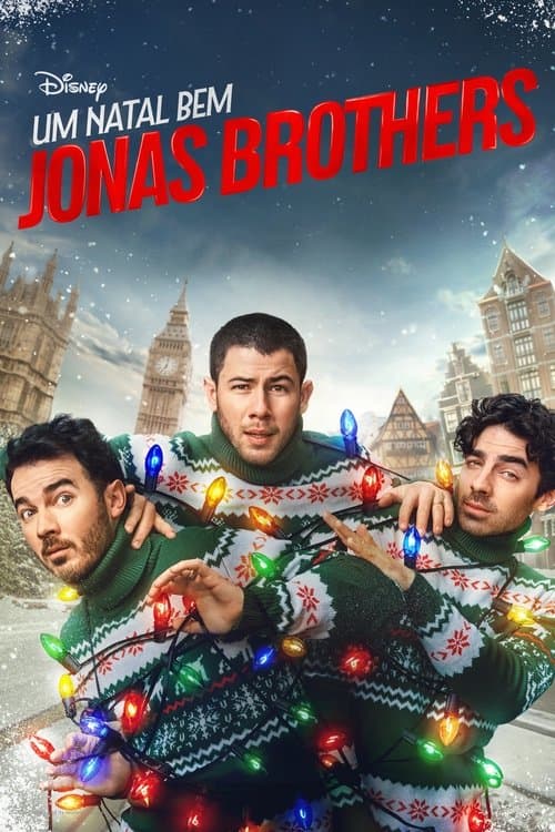 Pôster de Um Natal Bem Jonas Brothers