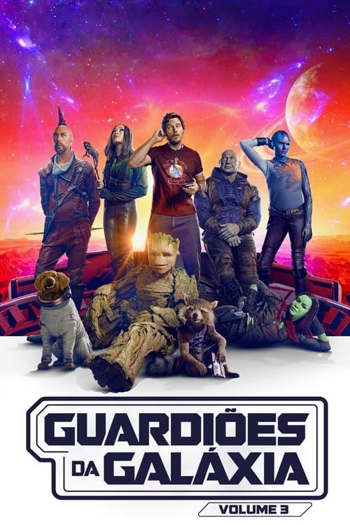 Pôster de Guardiões da Galáxia: Vol. 3