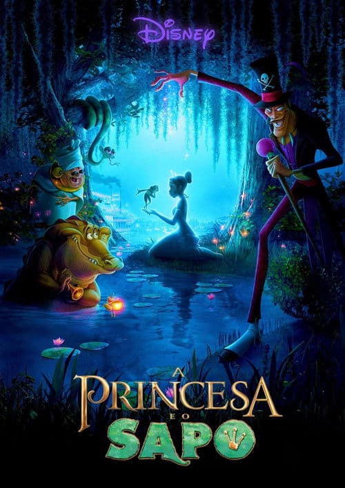 Pôster de A Princesa e o Sapo