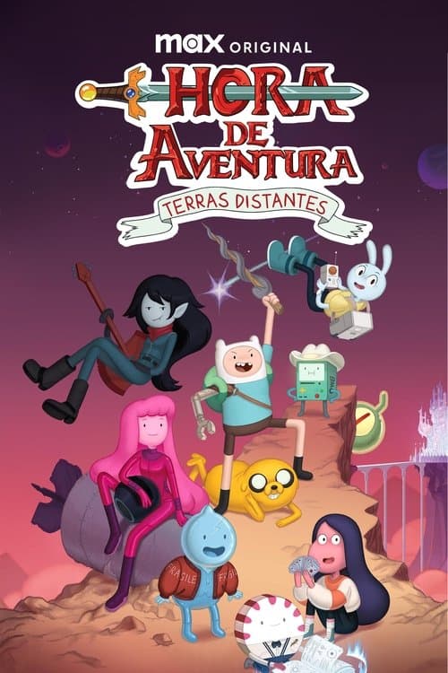 Pôster de Hora de Aventura: Terras Distantes