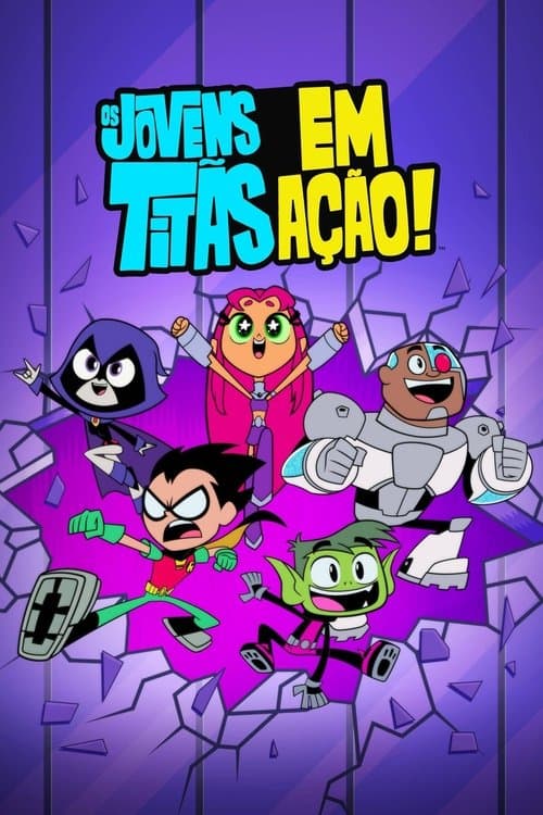 Pôster de Os Jovens Titãs em Ação!