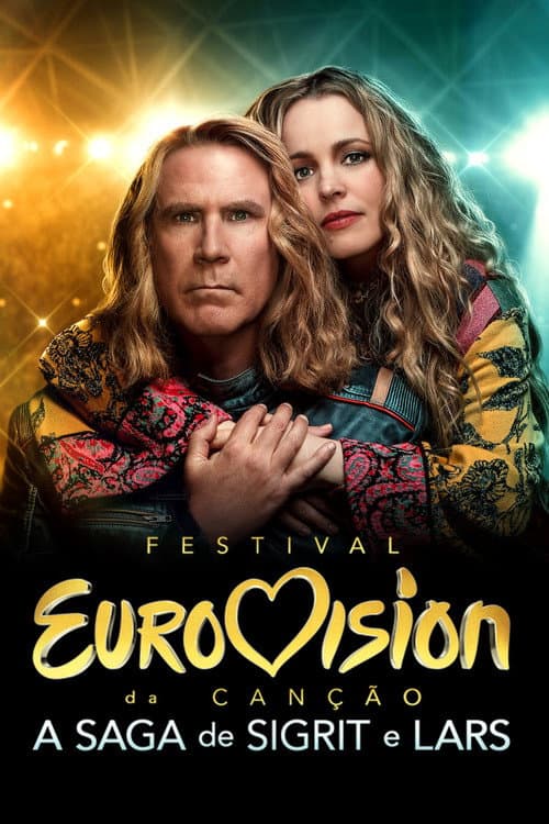 Pôster de Festival Eurovision da Canção: A Saga de Sigrit e Lars
