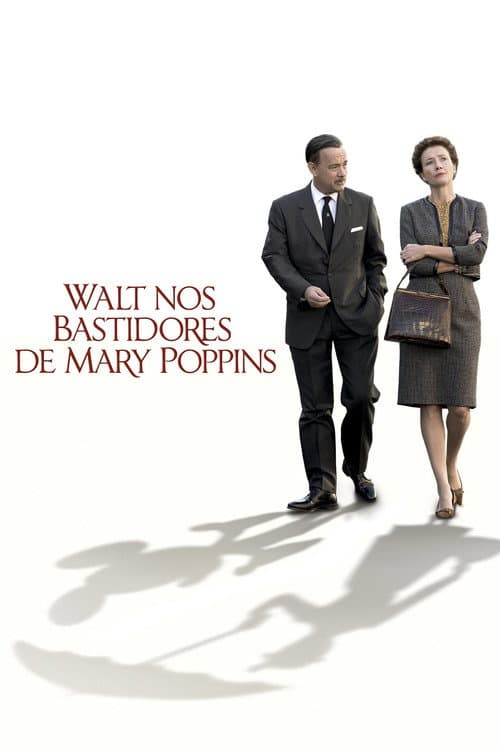 Pôster de Walt nos Bastidores de Mary Poppins