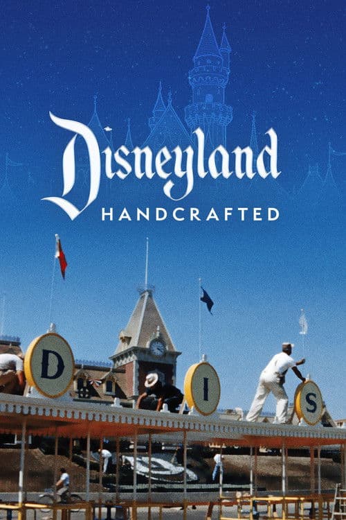 Pôster de Disneyland Feita à Mão