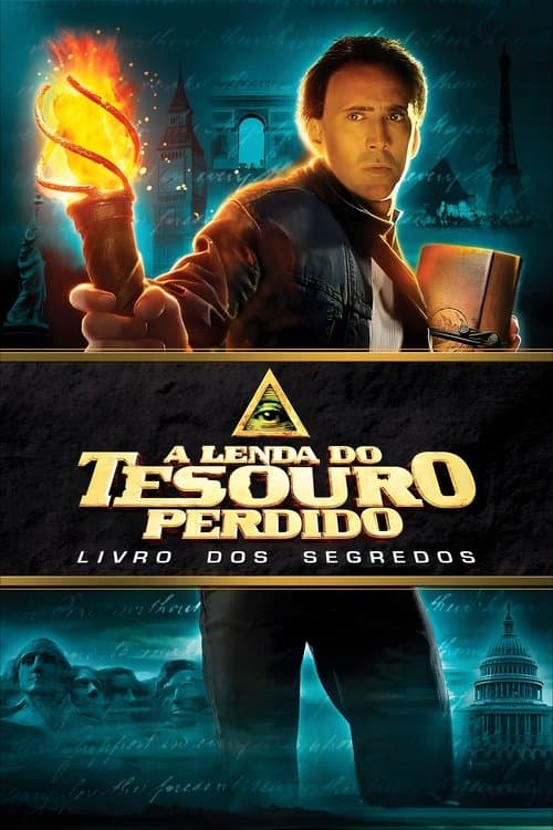 Pôster de A Lenda do Tesouro Perdido: Livro dos Segredos
