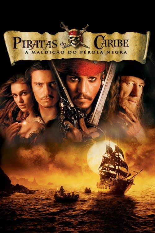Pôster de Piratas do Caribe: A Maldição do Pérola Negra