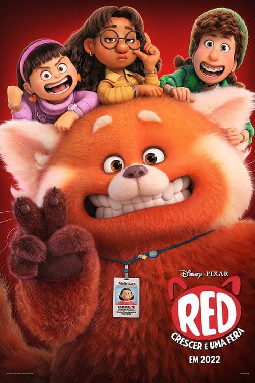 Pôster de Red: Crescer é Uma Fera