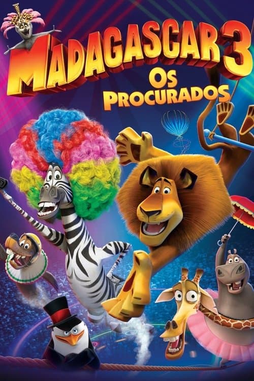 Pôster de Madagascar 3: Os Procurados