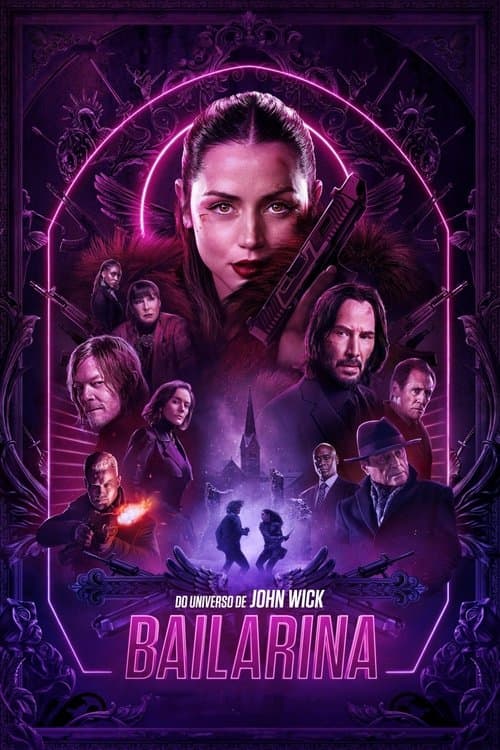 Pôster de Bailarina: Do Universo de John Wick