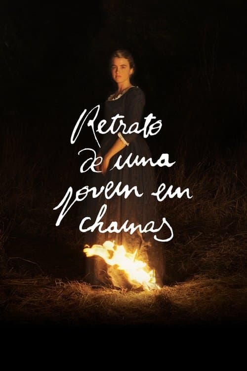 Pôster de Retrato de uma Jovem em Chamas
