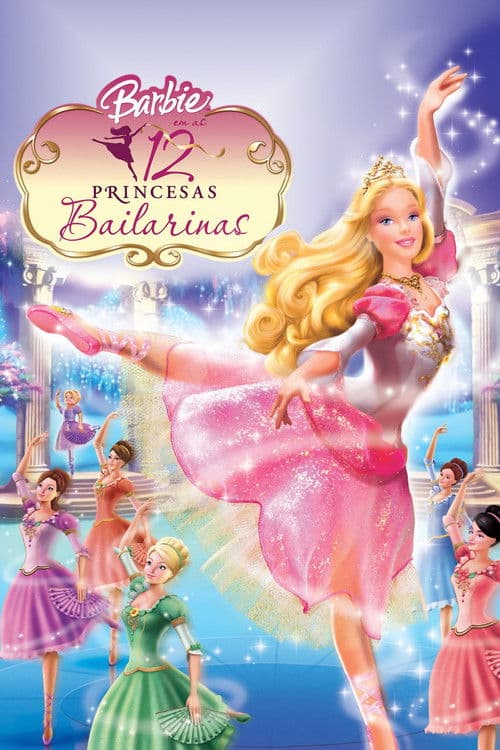 Pôster de Barbie em as 12 Princesas Bailarinas