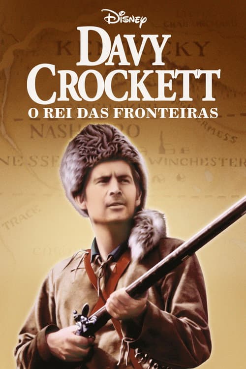 Pôster de Davy Crockett, O Rei das Fronteiras