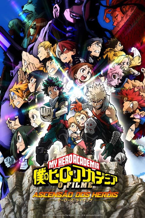 Pôster de My Hero Academia: O Filme - Ascensão dos Heróis