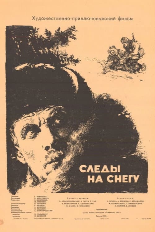 Pôster de Следы на снегу