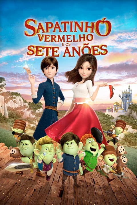 Pôster de Sapatinho Vermelho e os Sete Anões
