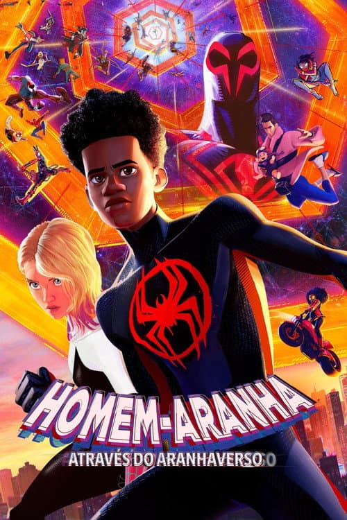 Pôster de Homem-Aranha: Através do Aranhaverso