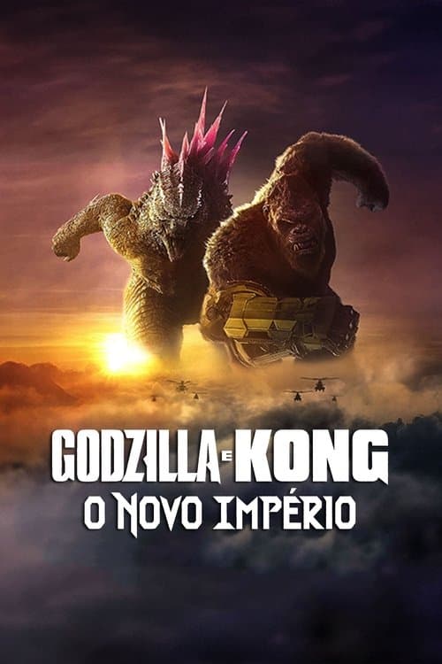 Pôster de Godzilla e Kong: O Novo Império