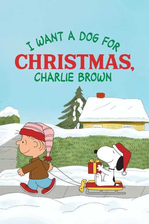 Pôster de Eu Quero um Cachorro para o Natal, Charlie Brown