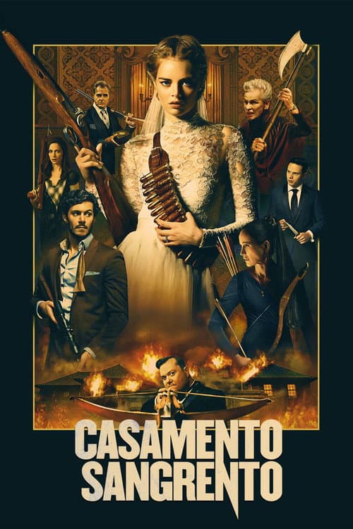 Pôster de Casamento Sangrento