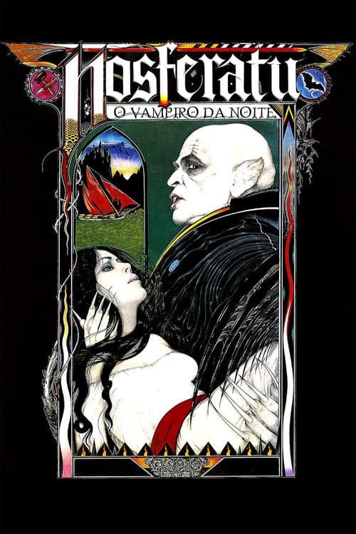 Pôster de Nosferatu, o Vampiro da Noite
