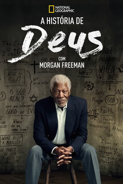 Pôster de A História de Deus com Morgan Freeman
