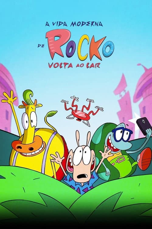 Pôster de A Vida Moderna de Rocko: Volta ao Lar