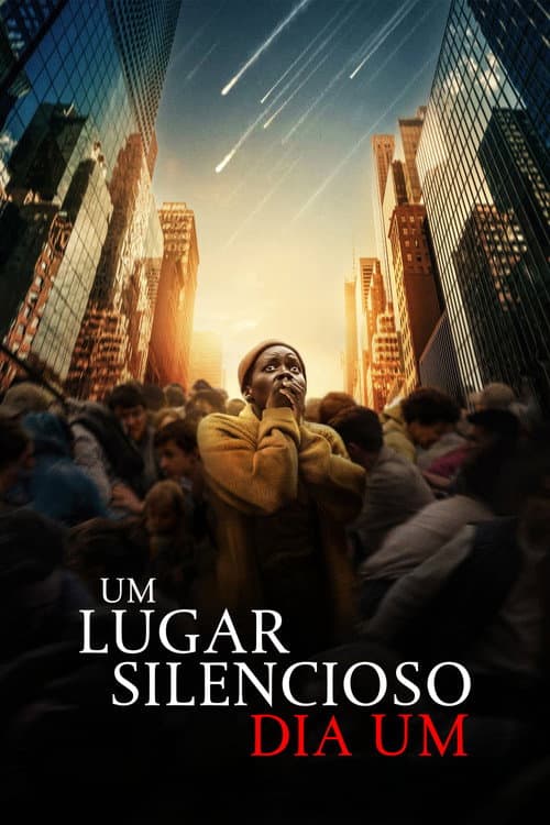 Pôster de Um Lugar Silencioso: Dia Um
