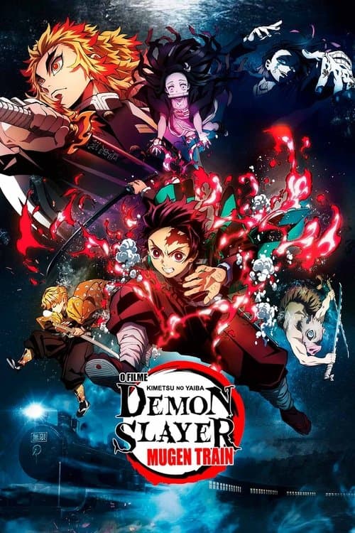 Pôster de Demon Slayer: Mugen Train - O Filme