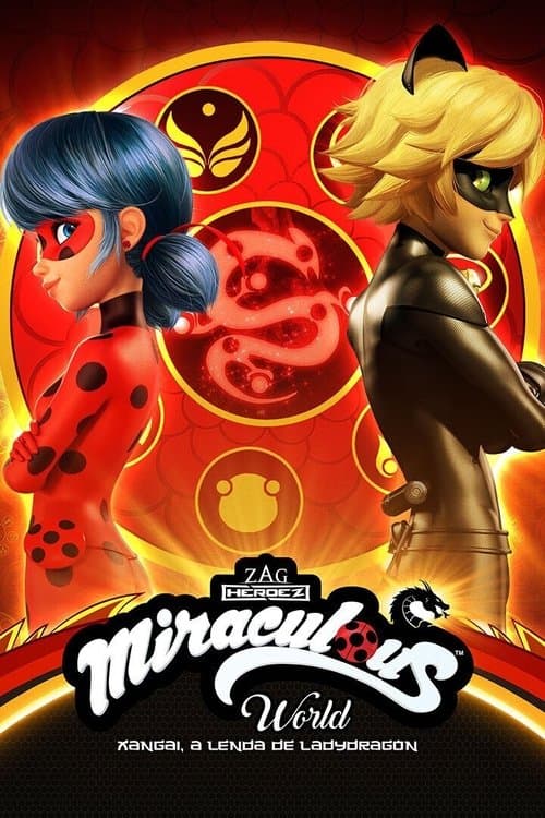 Pôster de Miraculous World: Xangai, a Lenda de Ladydragon