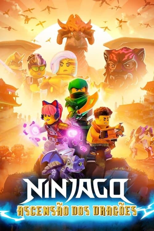 Pôster de Ninjago: Ascensão dos Dragões