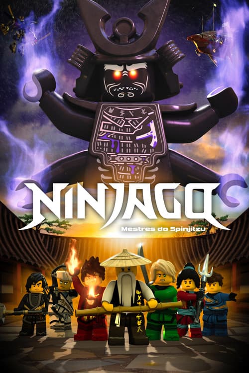 Pôster de Ninjago: Mestres do Spinjitzu