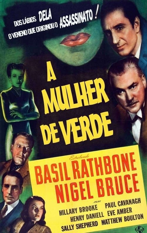 Pôster de A Mulher de Verde
