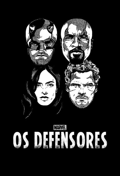 Pôster de Marvel - Os Defensores