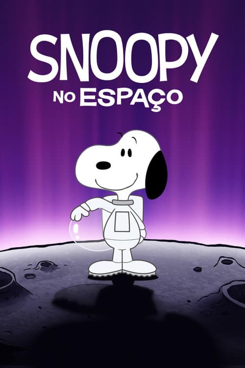 Pôster de Snoopy no Espaço: À Procura de Vida