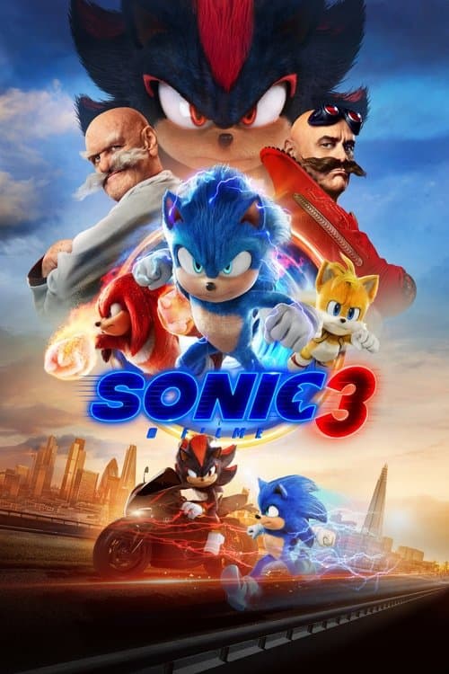 Pôster de Sonic 3: O Filme