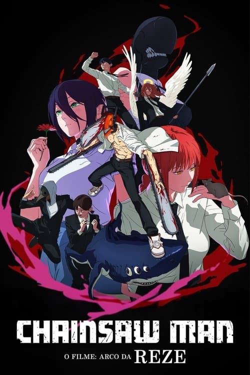 Pôster de Chainsaw Man – O Filme: Arco da Reze