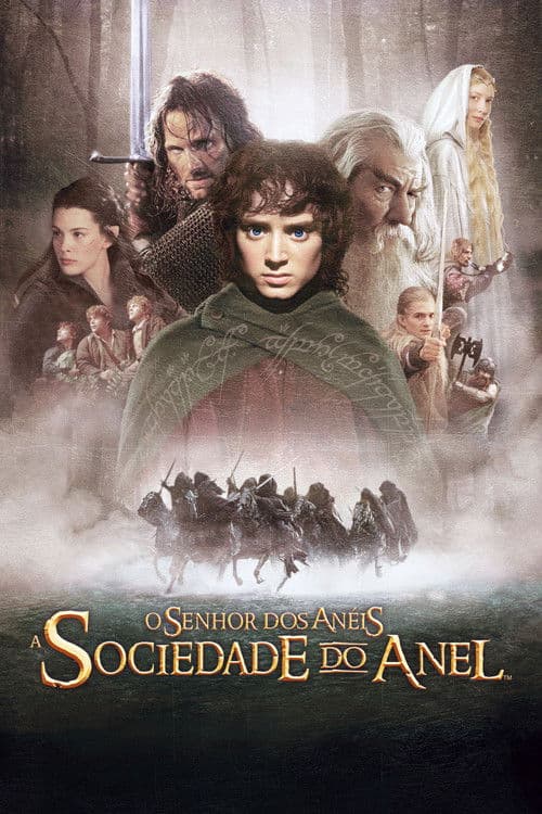 Pôster de O Senhor dos Anéis: A Sociedade do Anel
