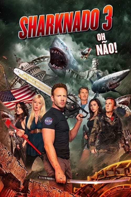 Pôster de Sharknado 3 - Oh, Não!