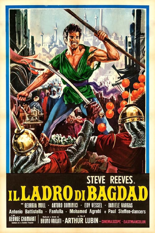 Pôster de As Aventuras do Ladrão de Bagdad