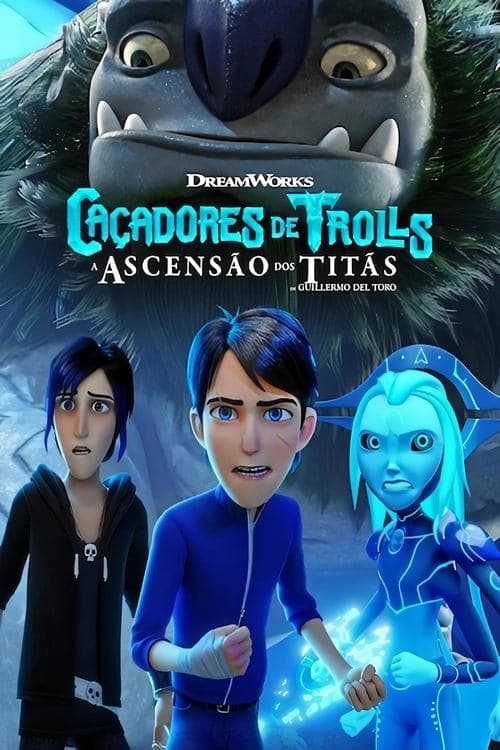 Pôster de Caçadores de Trolls: A Ascensão dos Titãs