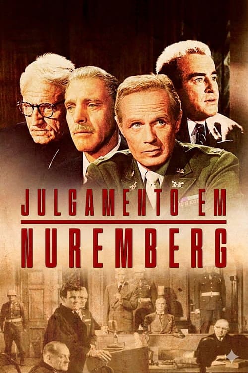 Pôster de Julgamento em Nuremberg