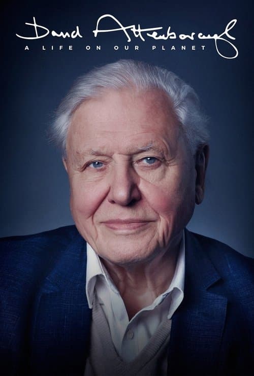 Pôster de David Attenborough e Nosso Planeta